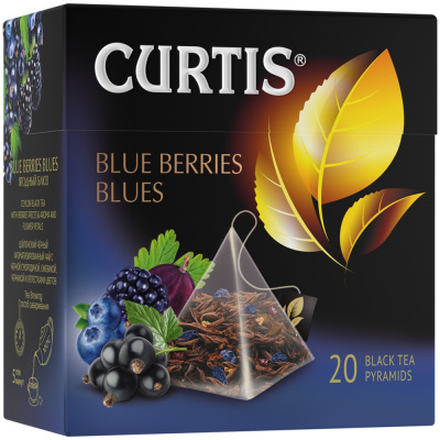 Чай фруктовый, пакетированный, 20*1,8гр "Curtis" Blue berries Blues 52553