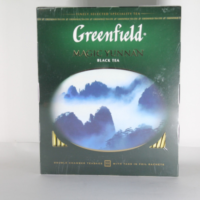 Чай крепкий черный, пакетированный, 100*2гр "Greenfield" Magic yunnan 05831