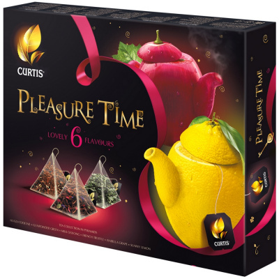 Подарочный набор чая, пакетированный, 30*1.7гр "Curtis" Pleasure time 51792