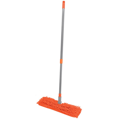 Швабра+насадка для швабры "Office Clean" Professional, двухсторонняя, металл+пластик 303058