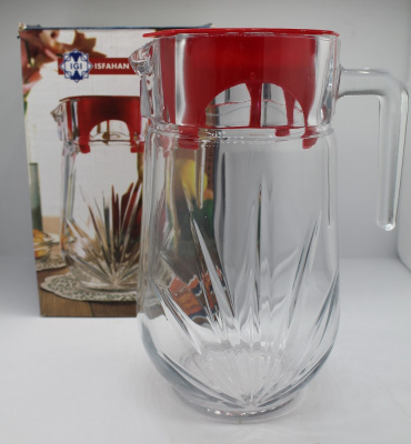 Графин, цвет прозрачный, материал стекло "Isfahan glass" Naz 07212