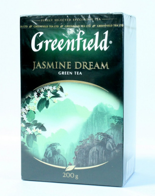 Чай зеленый, листовой, 200гр "Greenfield" Jasmine dream 07972