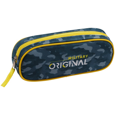 Пенал мягкий косметичка, цветной/с рисунком "ArtSpace" Original military 42862