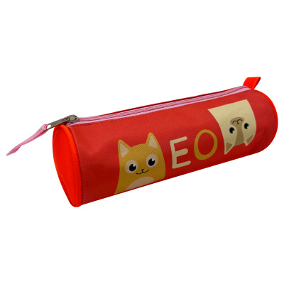 Пенал мягкий косметичка, оранжевый "ArtSpace" Meow 49541