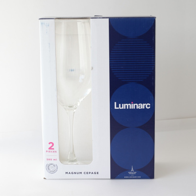 Фужеры в наборе, цвет прозрачный, материал стекло "Luminarc" Magnum cepage 2шт Р3163
