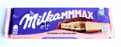 Плитка "Milka" Strawberry cheesecake, молочный шоколад, 300гр 679376