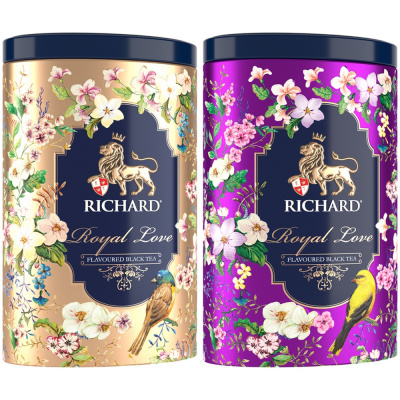Чай крепкий черный, листовой, 80гр "Richard" 50719