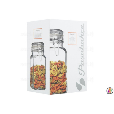 Банка для сыпучих продуктов стеклянная, 1,3л "Pasabahce" Kremlin 97628